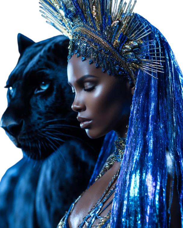 Royal Veiled Queen Vinyl Car Decal Sticker – Waterproof & UV-Resistant 