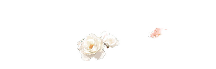 Flower Bush Illustration Vinyl Car Decal Sticker – Waterproof & UV-Resistant 