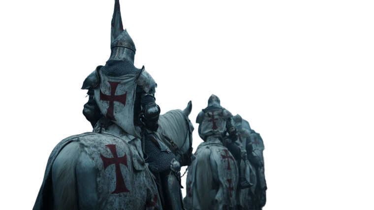Weathered Templar Veterans Vinyl Car Decal Sticker – Waterproof & UV-Resistant 