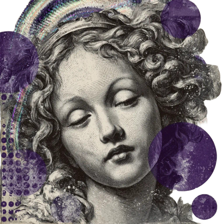 Transparent Angel Dreaming Vinyl Car Decal Sticker – Waterproof & UV-Resistant 