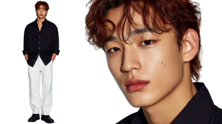 Asian Male Model V24 Vinyl Car Decal Sticker – Waterproof & UV-Resistant 