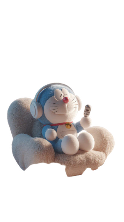 Stylish Doraemon Vinyl Car Decal Sticker – Waterproof & UV-Resistant 