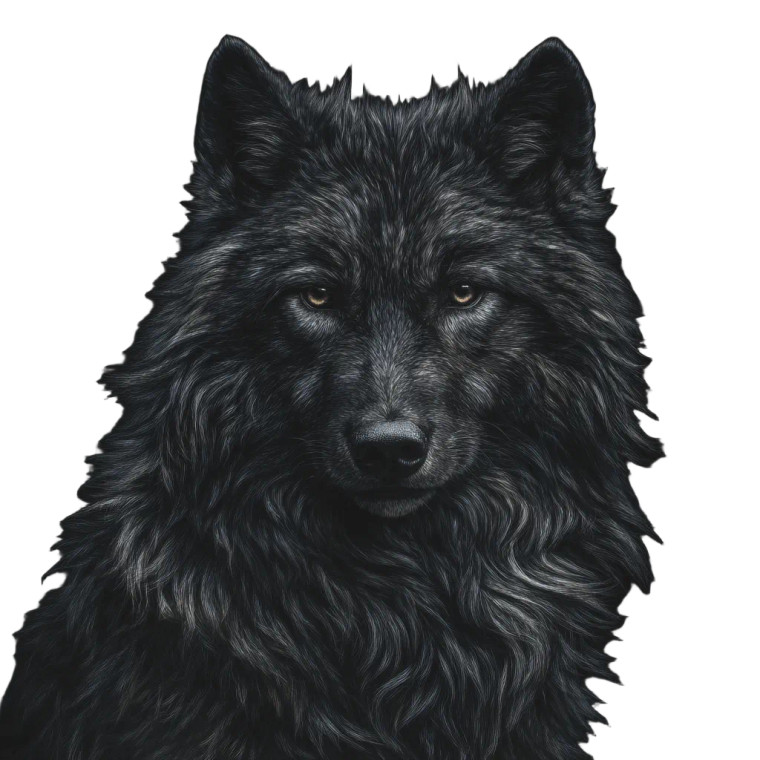Black Wolves Vinyl Car Decal Sticker – Waterproof & UV-Resistant 