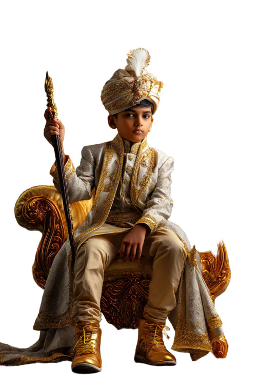 Young Indian King Vinyl Car Decal Sticker – Waterproof & UV-Resistant 