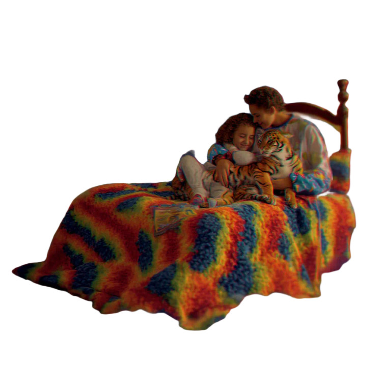 Surreal Bedtime Kids Vinyl Car Decal Sticker – Waterproof & UV-Resistant 