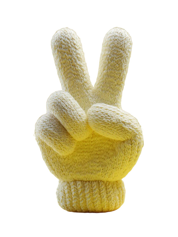 Peace Hand Sign Vinyl Car Decal Sticker – Waterproof & UV-Resistant 