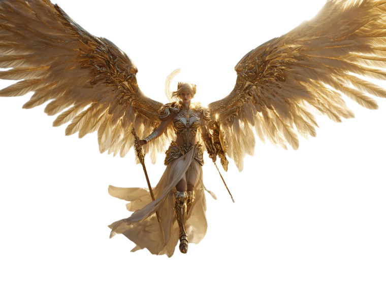 Archangel Queen Vinyl Car Decal Sticker – Waterproof & UV-Resistant 