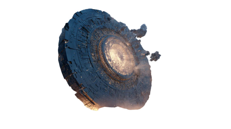 Cosmic Rift Object V2 Vinyl Car Decal Sticker – Waterproof & UV-Resistant 