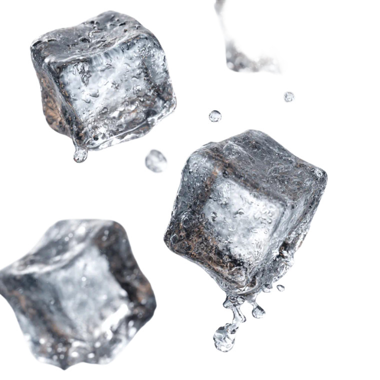 Floating Ice Cubes V2 Vinyl Car Decal Sticker – Waterproof & UV-Resistant 