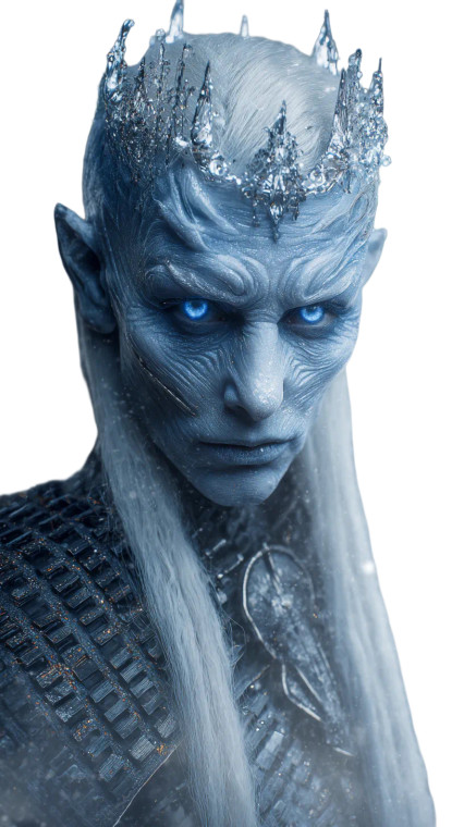 Ice Queen Portrait V3 Vinyl Car Decal Sticker – Waterproof & UV-Resistant 