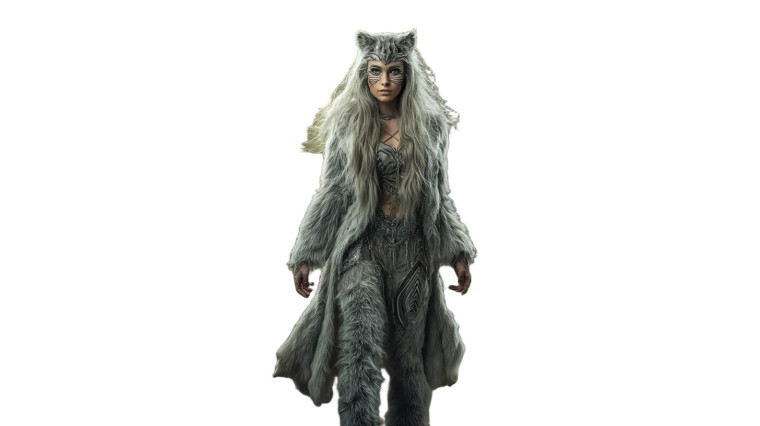 Wolf Woman Warrior Vinyl Car Decal Sticker – Waterproof & UV-Resistant 