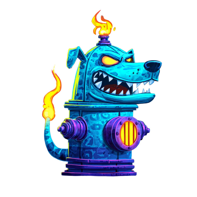 Fun Monster Design Vinyl Car Decal Sticker – Waterproof & UV-Resistant 