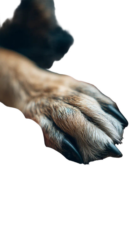Human And Dog Bond Vinyl Car Decal Sticker – Waterproof & UV-Resistant 
