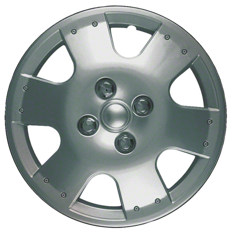 Enhance Your 2000-2005 Toyota Echo with 14 Inch 6 Spoke Silver Wheel Covers | Set of 4