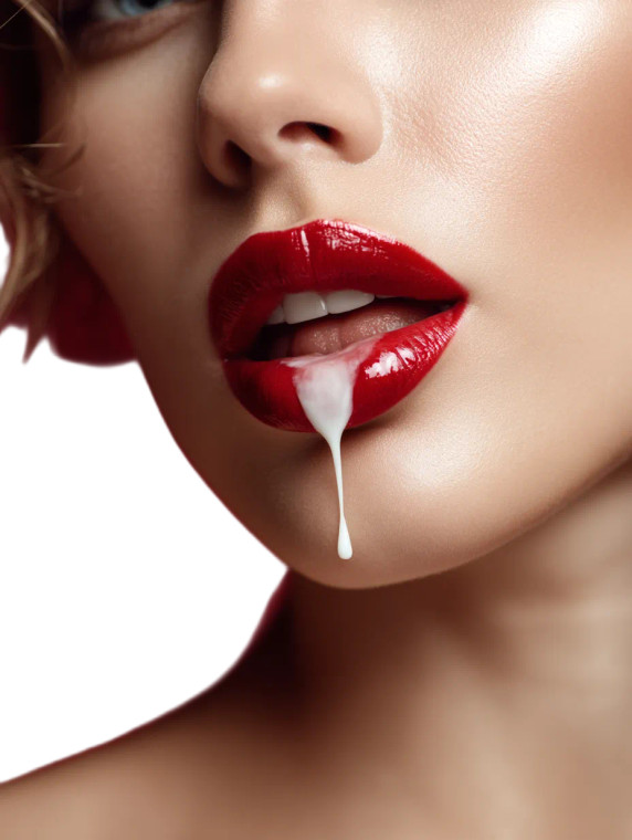Red Lipstick Beauty Vinyl Car Decal Sticker – Waterproof & UV-Resistant 