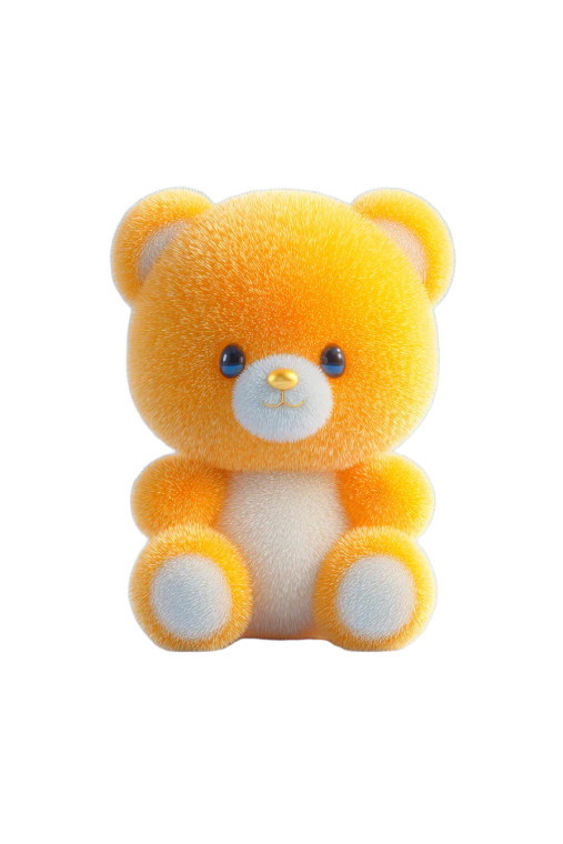 Cute Cartoon Bear V7 Vinyl Car Decal Sticker – Waterproof & UV-Resistant 