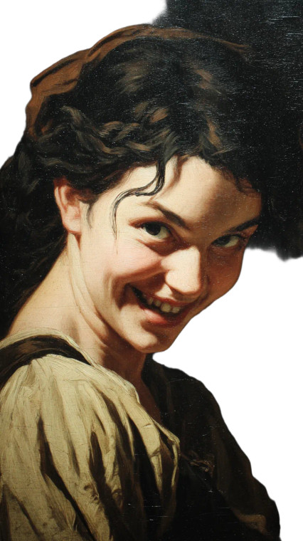 Mischievous Beauty Vinyl Car Decal Sticker – Waterproof & UV-Resistant 