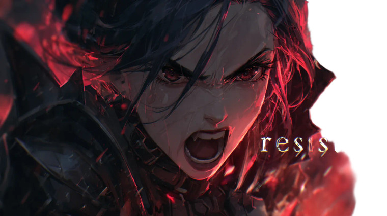 Dark Sorceress Scream Vinyl Car Decal Sticker – Waterproof & UV-Resistant 