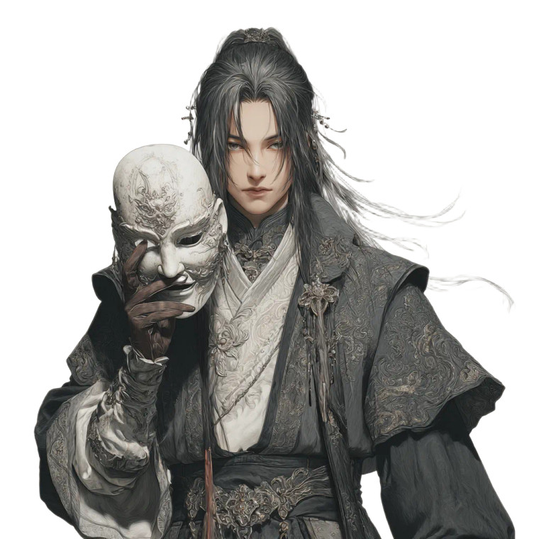 Grim Masked Man Vinyl Car Decal Sticker – Waterproof & UV-Resistant 