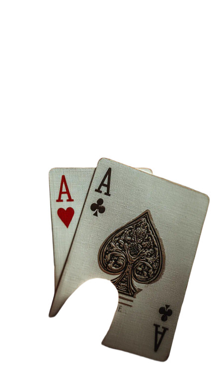 Poker Aces Hand Vinyl Car Decal Sticker – Waterproof & UV-Resistant 