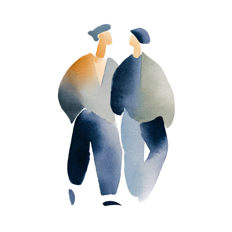 Abstract Figures Vinyl Car Decal Sticker – Waterproof & UV-Resistant 