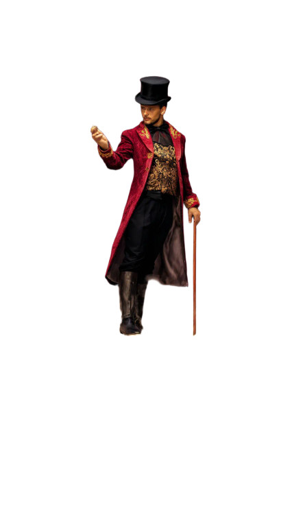 Circus Ringmaster'S Magic Vinyl Car Decal Sticker – Waterproof & UV-Resistant 