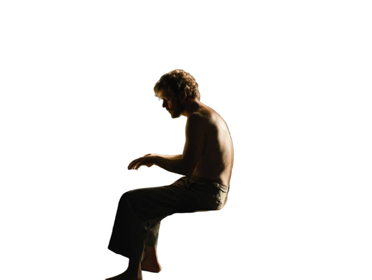 Melancholic Pianist Scene Vinyl Car Decal Sticker – Waterproof & UV-Resistant 