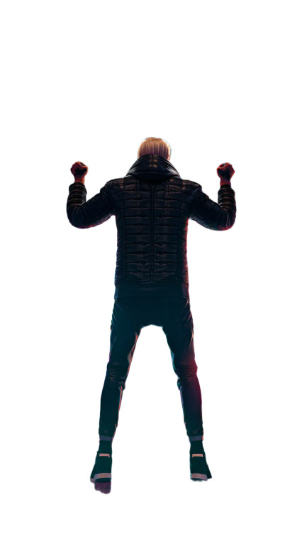 Cyberpunk Defiance Vinyl Car Decal Sticker – Waterproof & UV-Resistant 