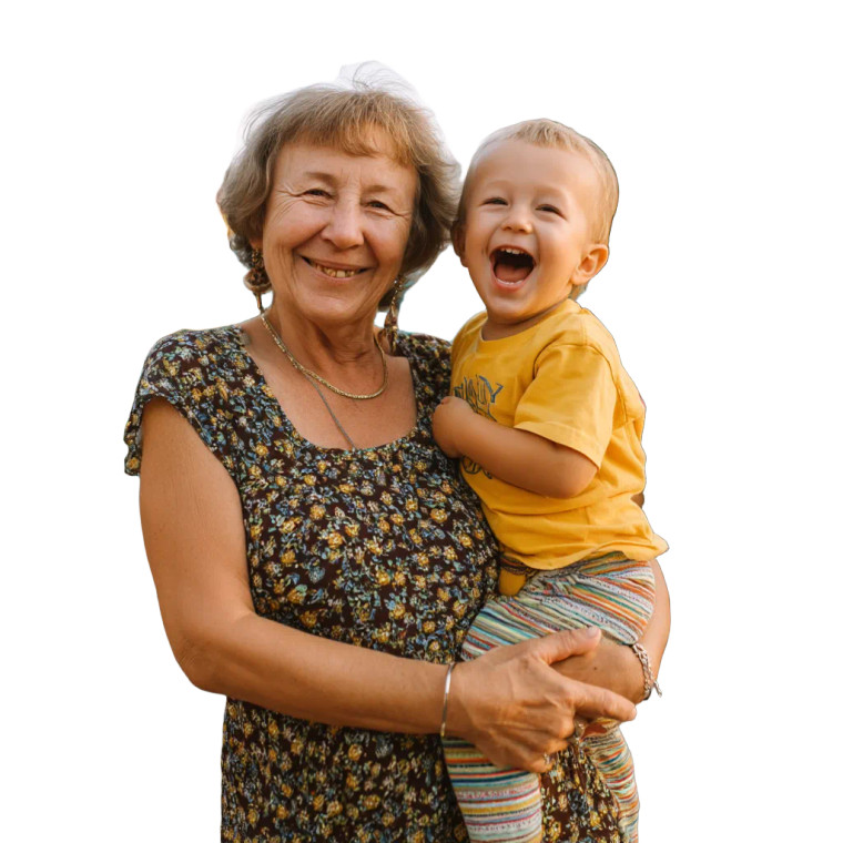 Stylish Russian Grandma Vinyl Car Decal Sticker – Waterproof & UV-Resistant 