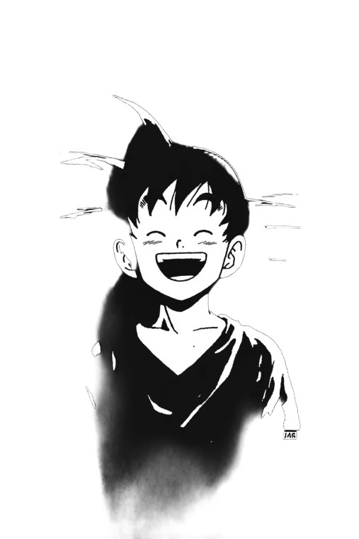 Happy Young Songoku Vinyl Car Decal Sticker – Waterproof & UV-Resistant 