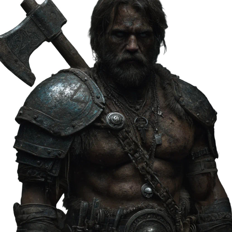 Fantasy Warrior V51 Vinyl Car Decal Sticker – Waterproof & UV-Resistant 