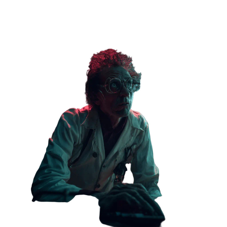 Eccentric Scientist Lab Vinyl Car Decal Sticker – Waterproof & UV-Resistant 