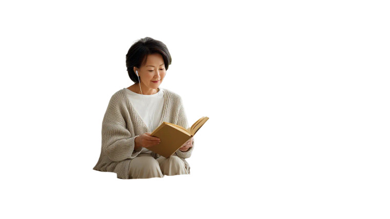 Joyful Reading Moment Vinyl Car Decal Sticker – Waterproof & UV-Resistant 