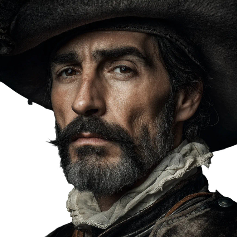 Spanish Conquistador V2 Vinyl Car Decal Sticker – Waterproof & UV-Resistant 