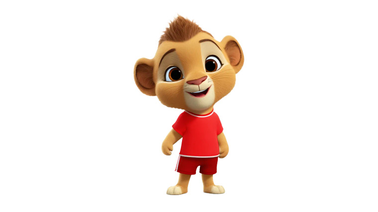 Cute Lion Cub V2 Vinyl Car Decal Sticker – Waterproof & UV-Resistant 