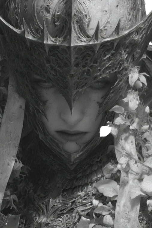 Gothic Knight Morph Vinyl Car Decal Sticker – Waterproof & UV-Resistant 