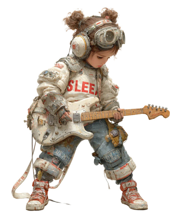 Electric Princess Leia Vinyl Car Decal Sticker – Waterproof & UV-Resistant 