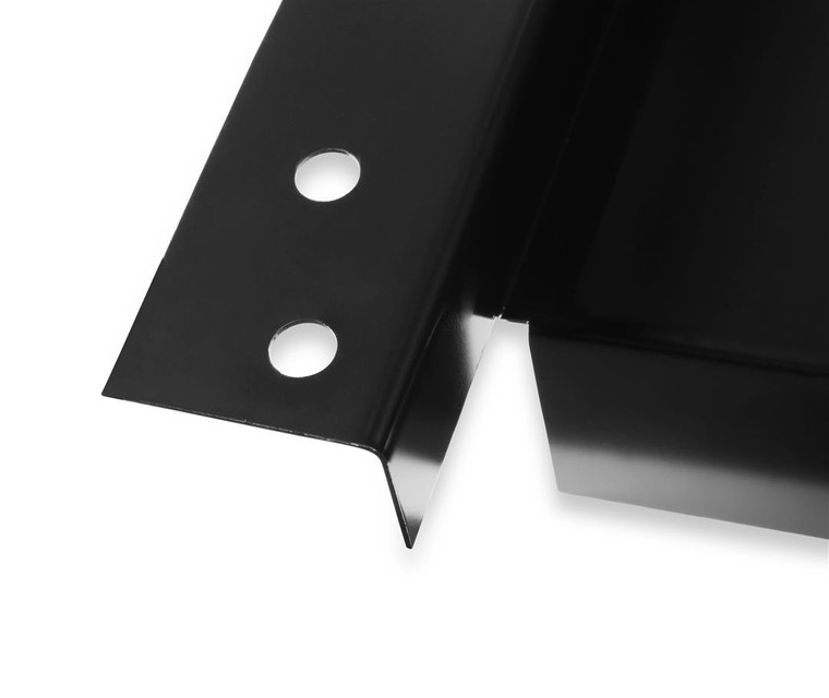 Ultimate Strength Black Tailgate End Plate | Fits C/K Fleetside Pickup | OE Heavy Gauge Steel