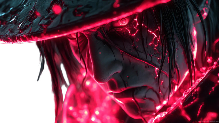 Itachi Susanoo Armor Vinyl Car Decal Sticker – Waterproof & UV-Resistant 