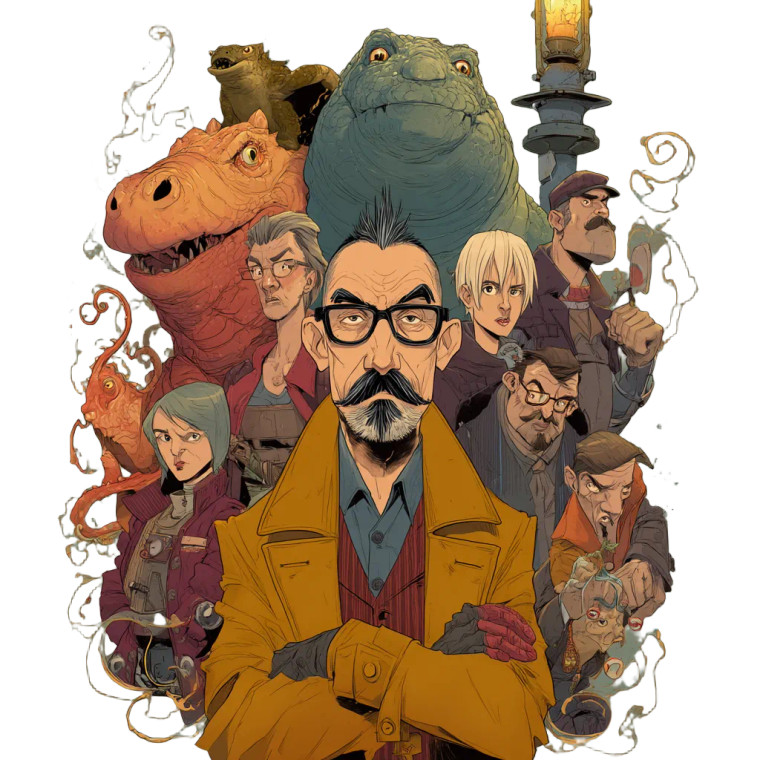 Urban Fantasy Sitcom Vinyl Car Decal Sticker – Waterproof & UV-Resistant 