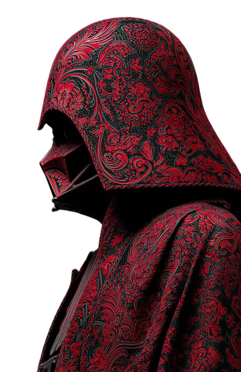 Darth Vader Robe Vinyl Car Decal Sticker – Waterproof & UV-Resistant 