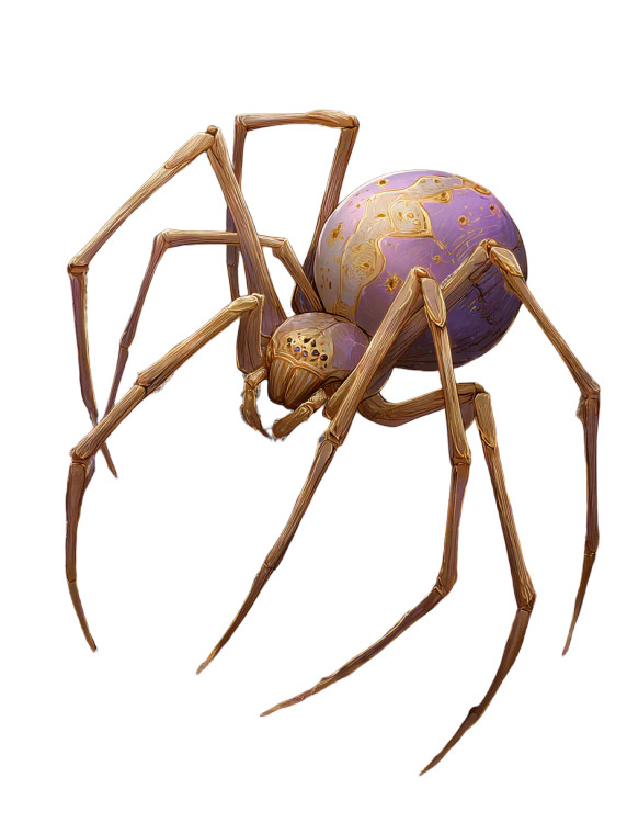 Fairy Tale Spider Vinyl Car Decal Sticker – Waterproof & UV-Resistant 