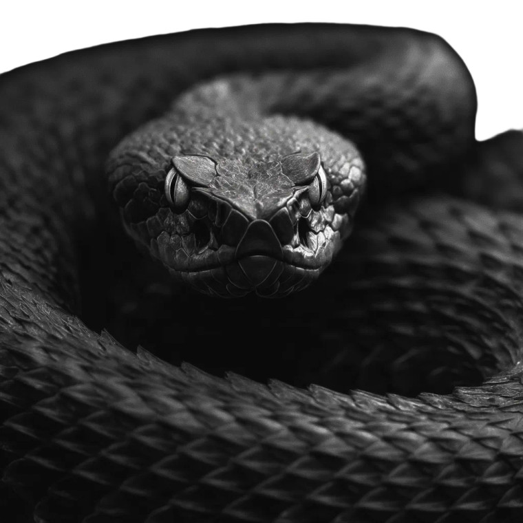 Attacking Snake V2 Vinyl Car Decal Sticker – Waterproof & UV-Resistant 