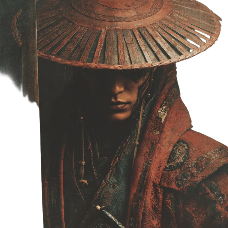 Steampunk Samurai V4 Vinyl Car Decal Sticker – Waterproof & UV-Resistant 
