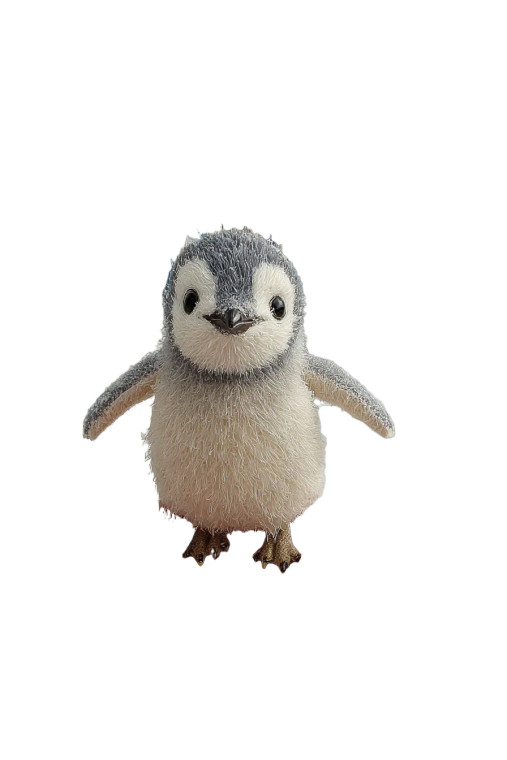 Penguin Chick Scene Vinyl Car Decal Sticker – Waterproof & UV-Resistant 