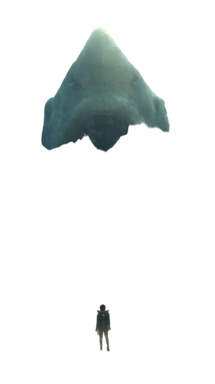 Monstrous Shark Encounter V3 Vinyl Car Decal Sticker – Waterproof & UV-Resistant 