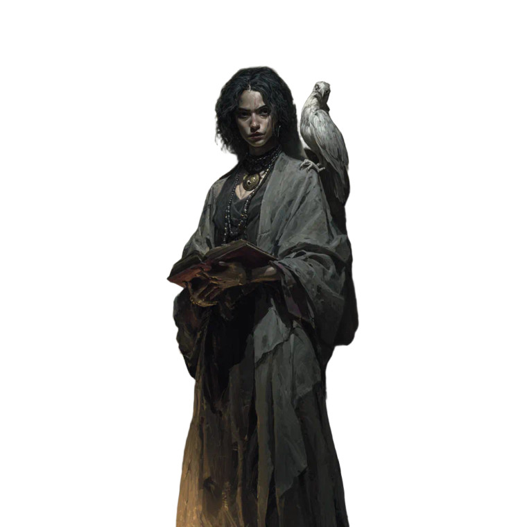 Dark Fantasy Scholar V3 Vinyl Car Decal Sticker – Waterproof & UV-Resistant 