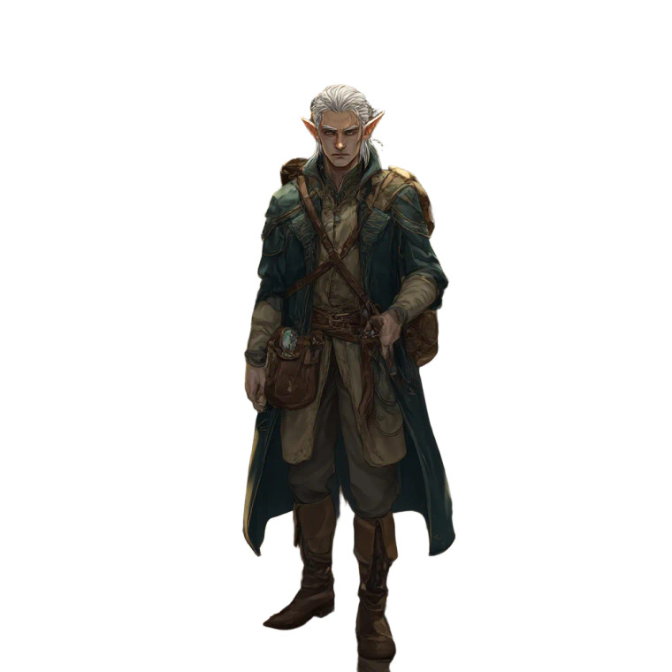 Elf Observatory Keeper Vinyl Car Decal Sticker – Waterproof & UV-Resistant 