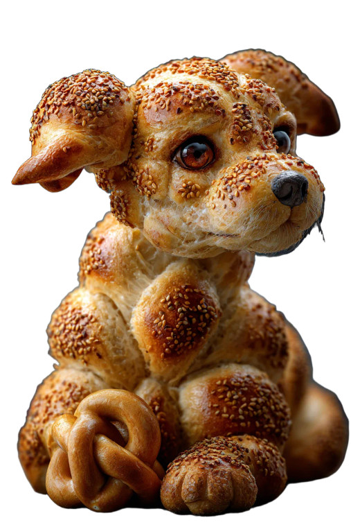 Bread Canine Vinyl Car Decal Sticker – Waterproof & UV-Resistant 