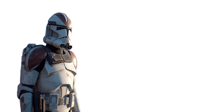 Clone Trooper Standoff Vinyl Car Decal Sticker – Waterproof & UV-Resistant 